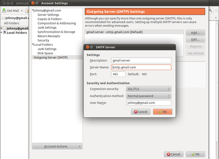 Thunderbird Install