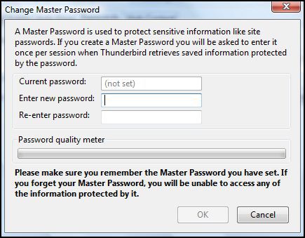 Thunderbird Security