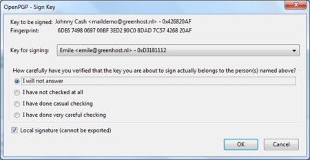 Daily GPG Usage