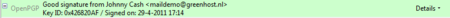 Daily GPG Usage