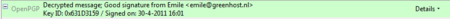 Daily GPG Usage