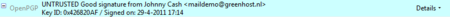 Daily GPG Usage