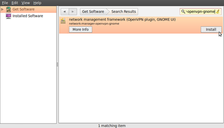 VPN on Ubuntu